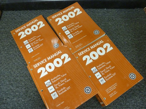 2002 GMC Yukon & Denali XL SUV Shop Service Repair Manual SLE SLT 1500 2500