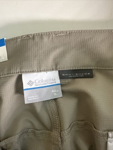 Neu mit Etikett Columbia Battle Ridge FLEX Cargo Stretchshorts Herren 46X9 30 UPF BEIGE NEU - Bild 4 von 8