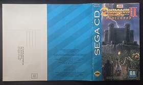 Dungeon Master II: Skullkeep (Sega CD, 1994) Authentic & Complete w/ Reg Card!