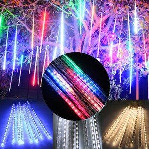 144-LED-Meteor-Shower-Falling-Rain-Drop-Icicle-Xmas-Festival-String-Fancy-Lights
