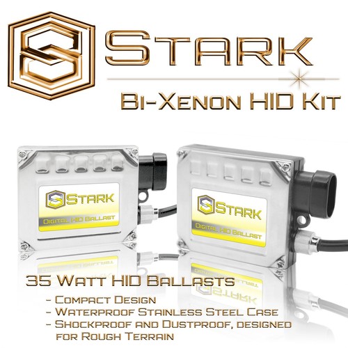 Stark 35W Bi-Xenon HID HiLo Headlight Mini Kit - 9007 HB5 - 5K 5000K White (A) - Bild 2 von 3