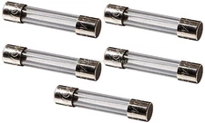 5pcs Bussmann AGC 20A Fast-Blow Glass Fuses, 20 Amp AGC20A, AGC20, 6X30mm