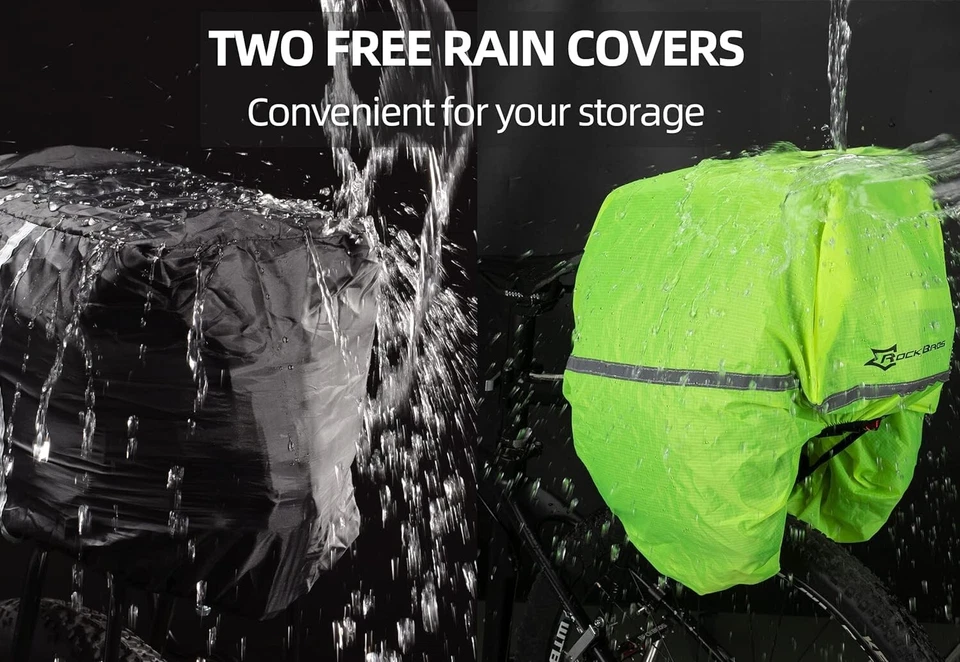 ROCKBROS велосипед багажник сумка 13L-25L велосипед задний багажник сумка для переноски - Изображение 4 из 4