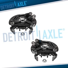 Pair Rear Steering Knuckle & Wheel Hub Bearing Assembly for Explorer Mountaineer