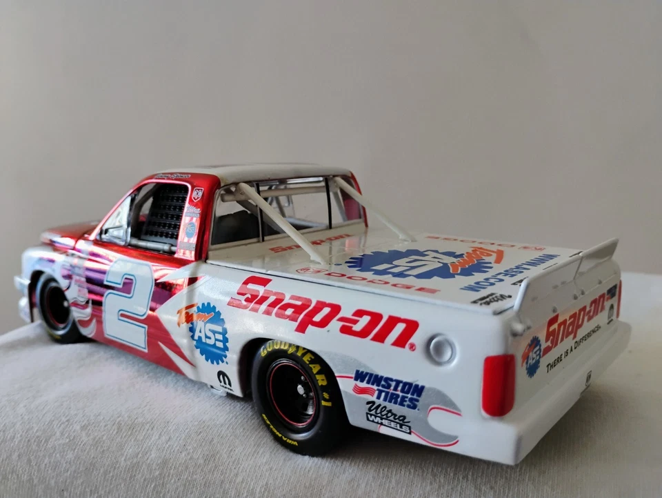 2004 Action #2 Jimmy Spencer Dodge Ram Snap-On 85th Color Chrome #145 of 288 - Image 3 of 4