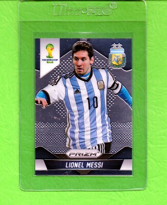 Rare! 2014 Panini Prizm Lionel Messi Fifa World Cup Brasil Card