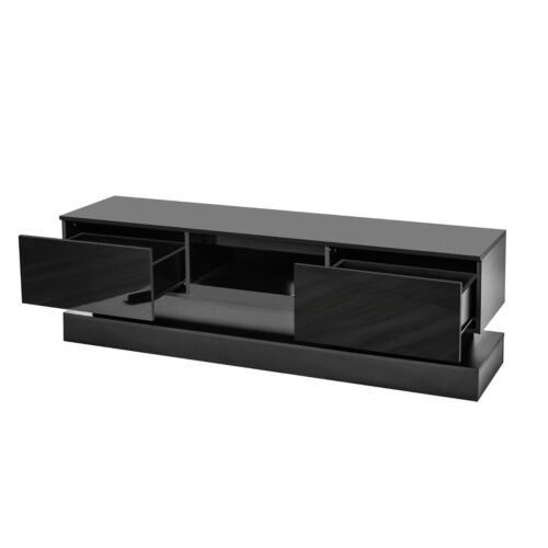 Modern LED TV Stand for TV Up to 65 55 inch Entertainment Center Storage Cabinet - Picture 27 of 56