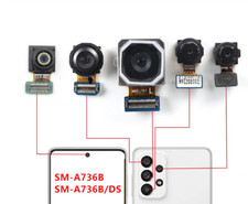 For Samsung A73 5G Rear Back Camera Big Main Module Wide Angle Front Camera Lot