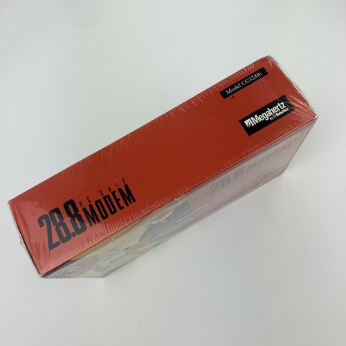 NOUVEAU MODEM MEGAHERTZ CC3288i PCMCIA 28,8/14,4 KBPS DONNÉES/FAX VINTAGE 1995 - Photo 5/8