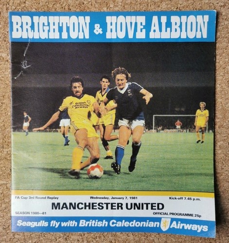 Programme Brighton Hove Albion Football Goldstone Ground Programmes - Various - Picture 34 of 81