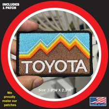 Toyota Mountain Embroidered Patch