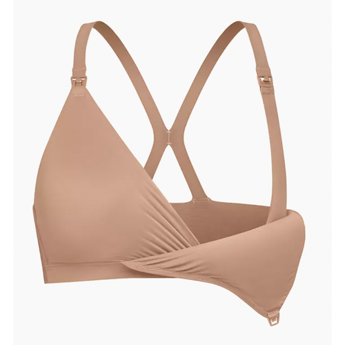 $58 SPANX Bra-llelujah Nursing Bra | Sz S, Cafe au Lait  NEW - Picture 3 of 6