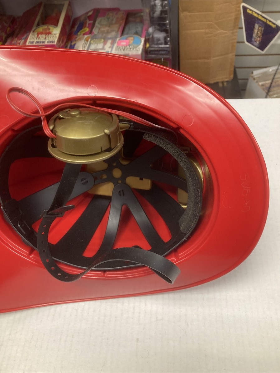 Texaco Fire Chief Hat With Box Used | eBay