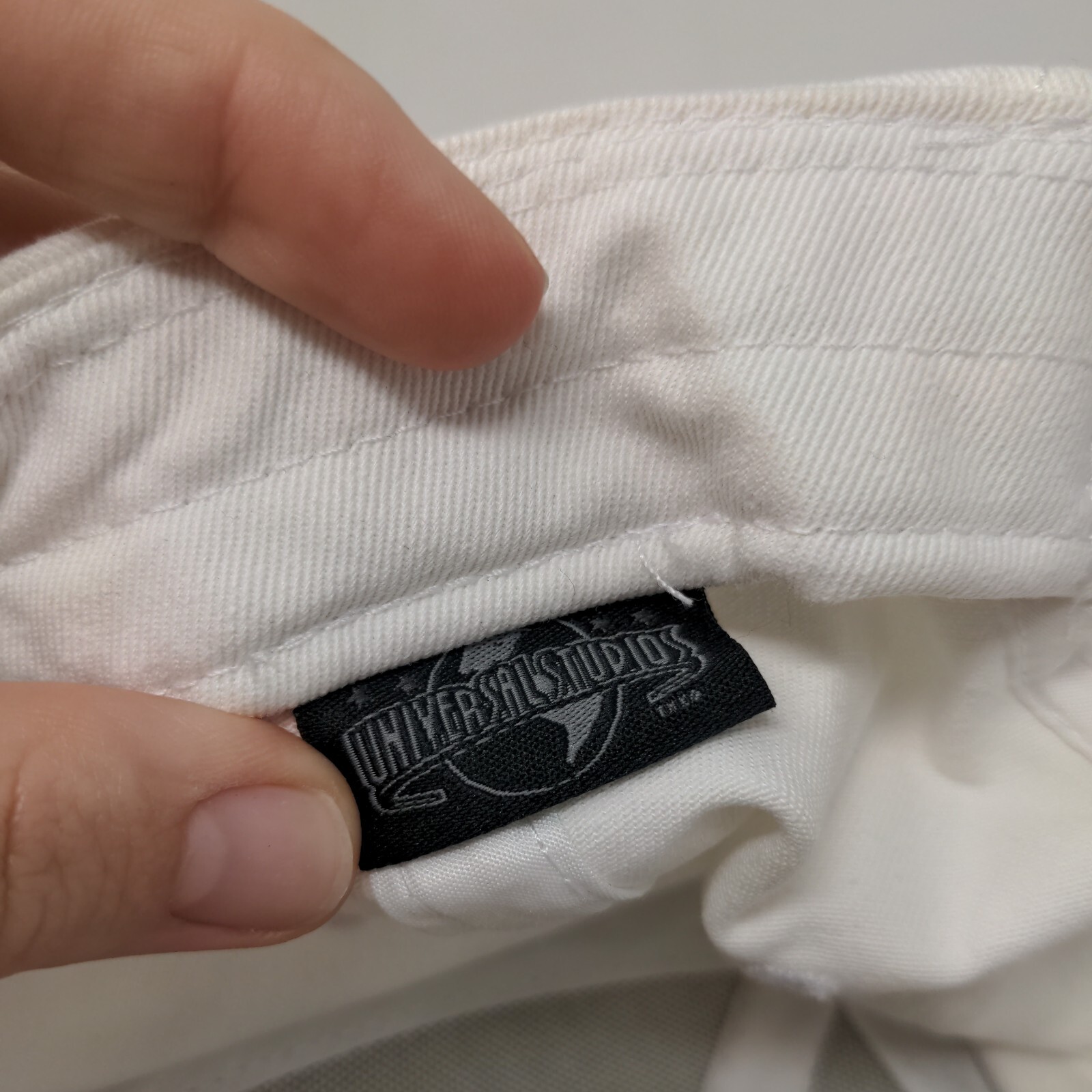 Universal Studios Strapback Hat White One Size Em… - image 9