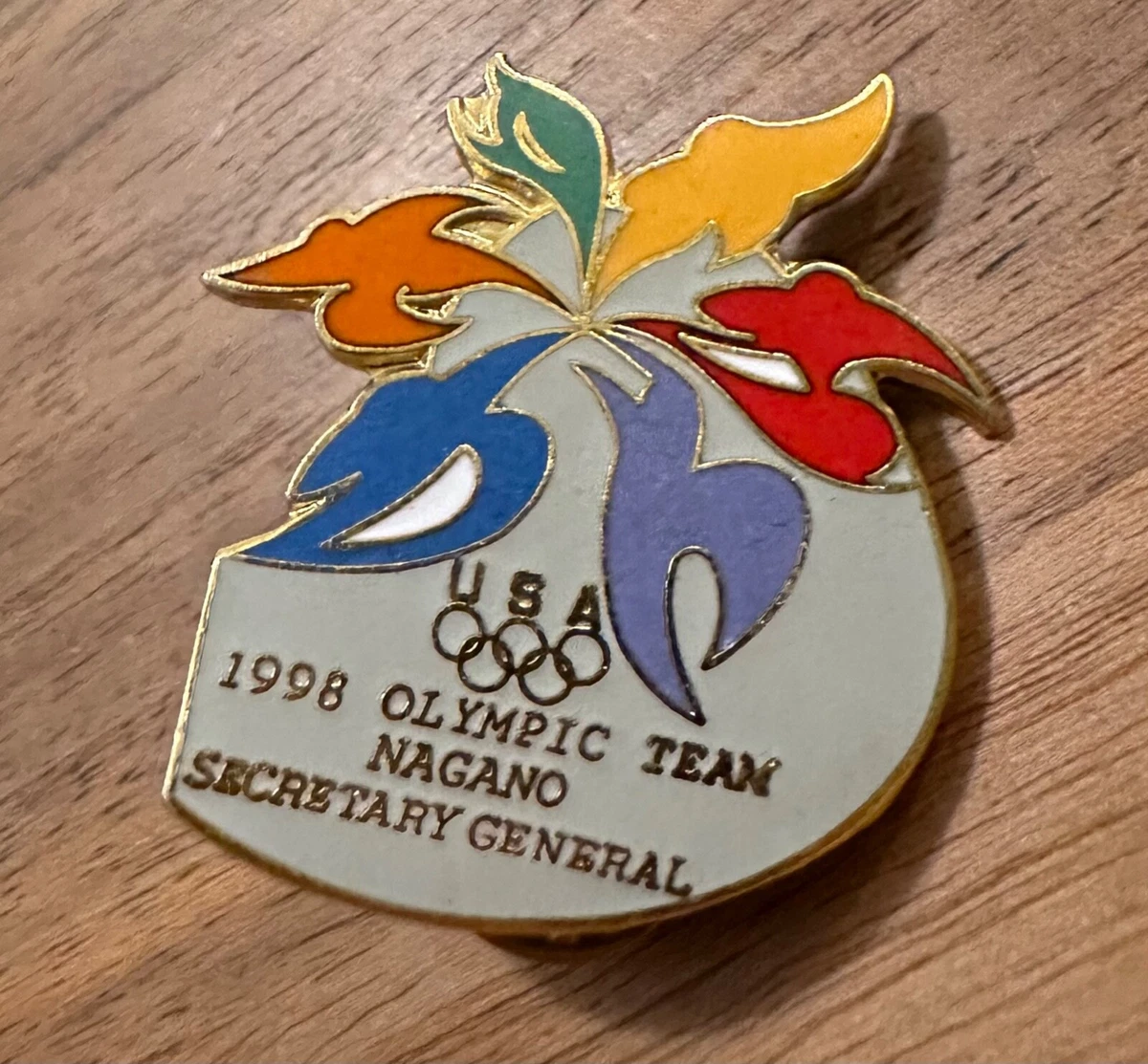 PIN'S OFFICIEL NAGANO 1998 Pins Neuf Jamais Ouvert Rare Jeux Olympiques