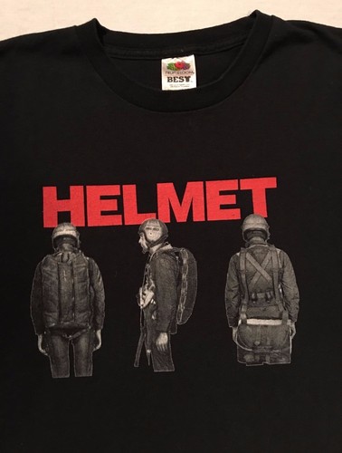 Helmet Mens Vintage Band Concert Black 