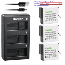 Kastar Battery Triple Charger for GoPro AHDBT-601 Hero 6 & GoPro HERO6 Black