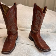 Justin Women's Cowboy Boots Style 4606 Cognac Leather — listing 2