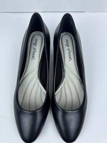 Easy Street Women's Black Heel Shoes Size 9.5 Business Party Casual Slip On - Picture 5 of 7