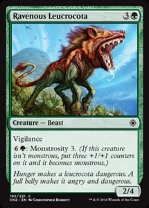 Ravenous Leucrocota x4 - Conspiracy 2: Take the Crown - NM-Mint, English - Consp