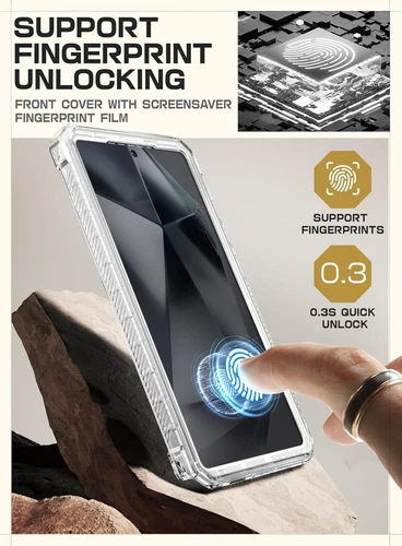 SUPCASE for Samsung Galaxy S25 Ultra Military-Grade Protection Case 2 Set Cover - Picture 18 of 38