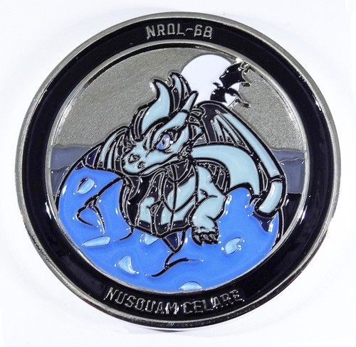 Authentic NROL-68-DELTA IV-H-ULA USSF DOD NRO Classified SATELLITE Mission COIN - Picture 3 of 4