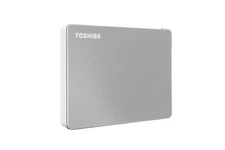 Toshiba 1TB Silver External Hard Drive USB C and USB A for PC Mac Tablet