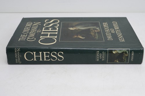 The Oxford Companion To Chess by David Hooper & Kenneth Whyld 1984 Hardcover - Picture 3 of 11