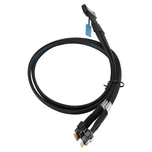 MCIO 8I To 2 Ports SFF‑8654 4I Cable 32GT/s High Speed Transmissing Cord Ada Fit - Picture 24 of 24
