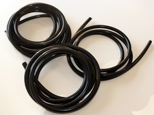 Silicone Vacuum Hose Kit - 3.5mm 6mm 8mm - 15ft Of Each - 3 Strands - Black Silicone Vacuum Hose Kit - 3.5mm 6mm 8mm - 15ft Of Each - 3 Strands - Black