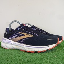 Brooks Running Shoes Size 5 Womens Adrenaline GTS 22 Blue Running Marathon Gym
