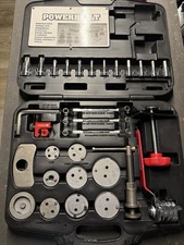 Powerbuilt Master Disc Brake Kit (model #648622). set of automotive brake tools.