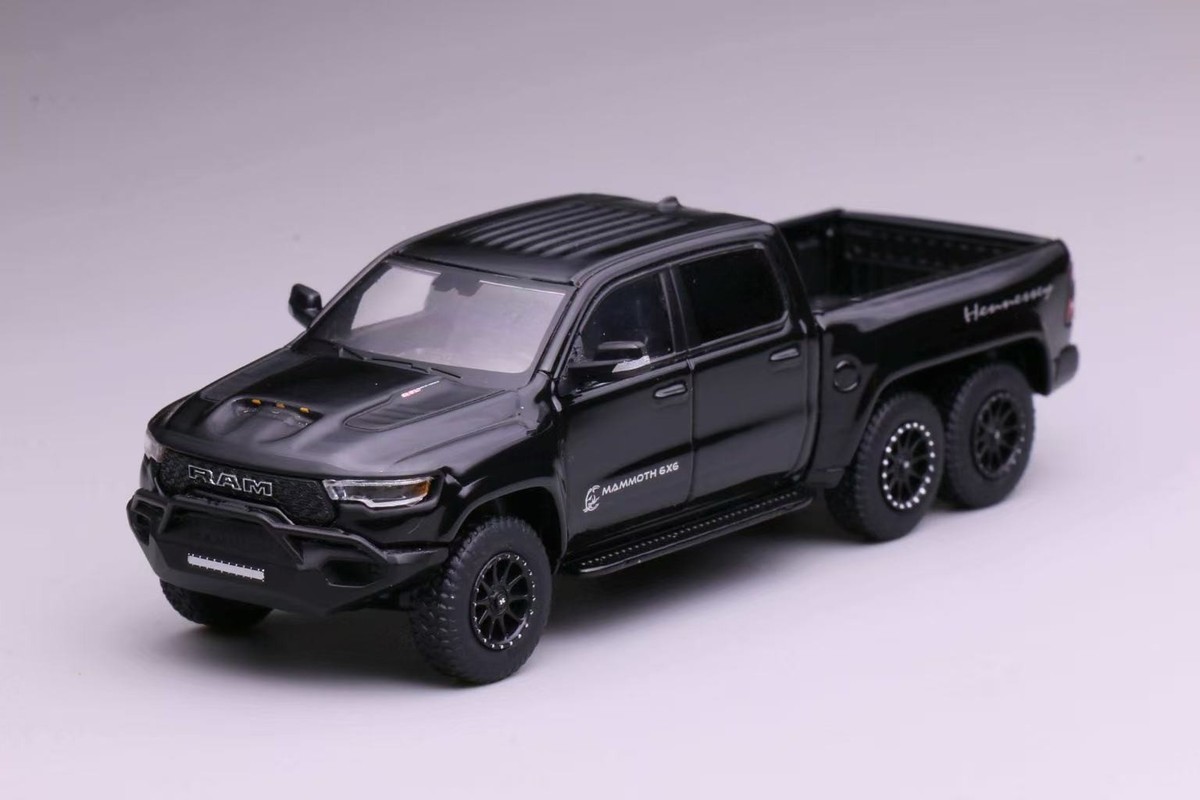 596 1:64 RAM TRX 6*6 Hennessey Mammoth Pickup Diecast Collect Car