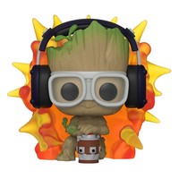 I Am Groot Pop! Vinyl Figur Groot Mit Detonator 9 Cm funko