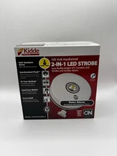 KIDDE (P4010ACLEDS-2)  2-IN-1 LED STROBE & SMOKE ALARM w/ PHOTOELECTRIC DETECTOR
