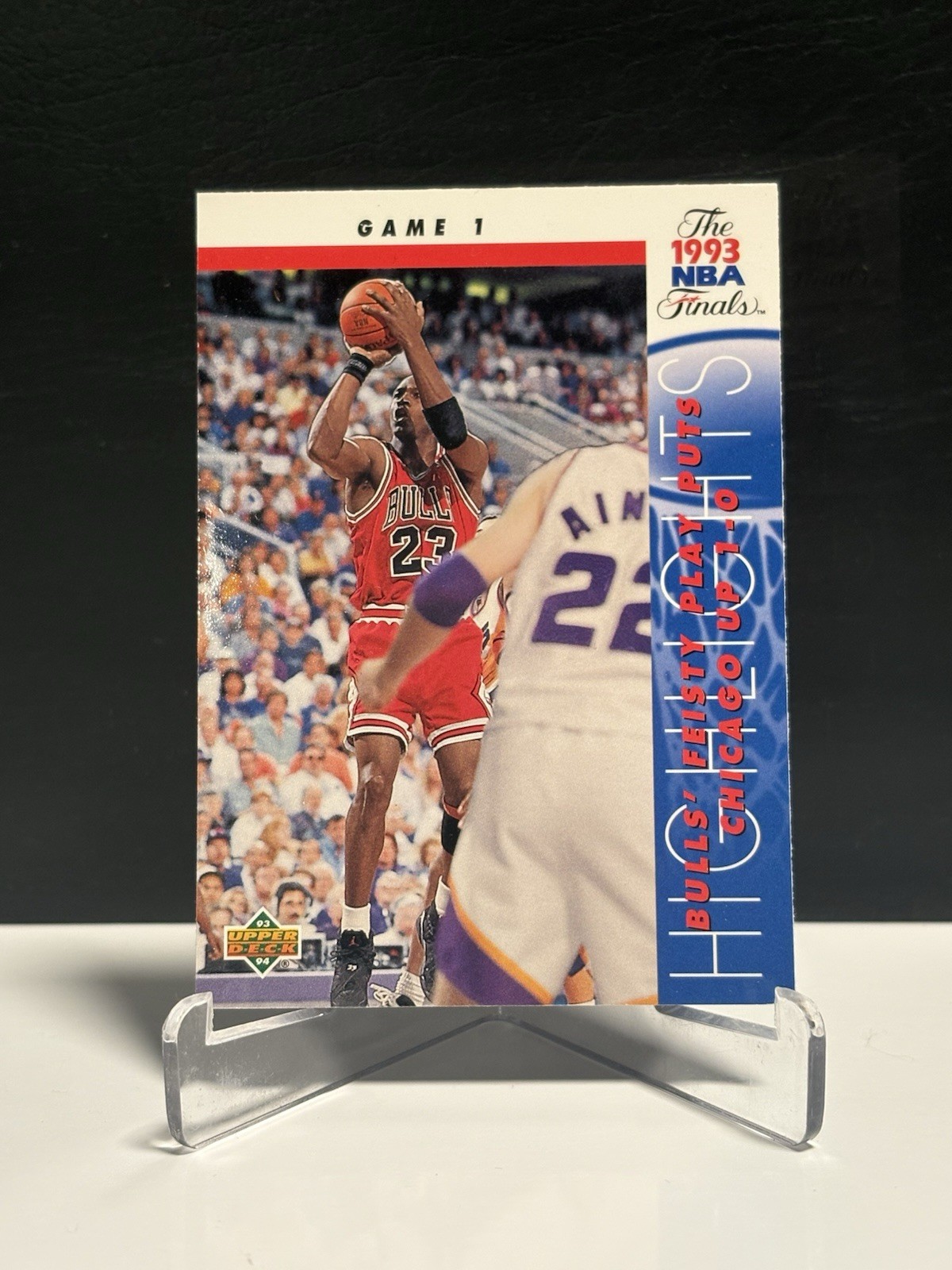 Michael Jordan 1993-94 Upper Deck #198 HOF Chicago Bulls NM-MINT