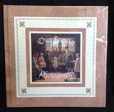 Our Family Photographs Robert Frederick Bath Picture Photo Album 11.5X11.5 NEW