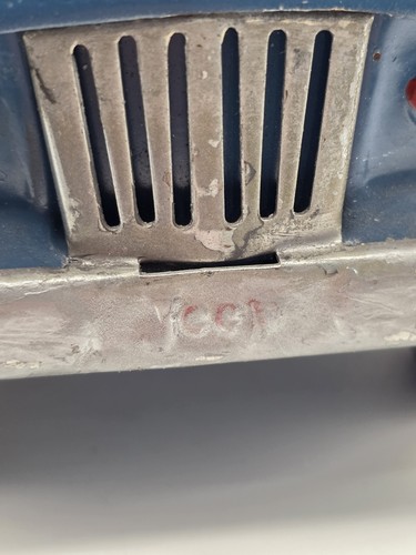 Vintage Metall Tonka Jeep Viehtransporter & Stall Pferdeanhänger 1960 Spielzeug - Bild 6 von 17