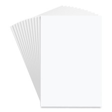 Universal 35614 100 Sheet Unruled 4" x 6" Scratch Pads - White (12/Pack) New