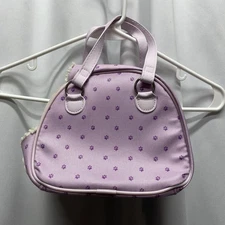 Our Generation pet carrier dog or cat purple pretend play dolls accessories