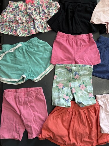 Girls Shorts & Skorts 4T Lot Of 10 Carters, Lands End, Cynthia Rowley - Picture 2 of 11