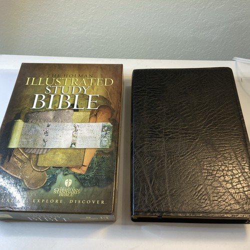 The Holman Illustrated Study Bible-Black Bonded Leather CSB 2006 - Picture 5 of 14