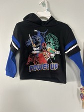 Power Rangers black & blue hoodie #powerrangers #kids