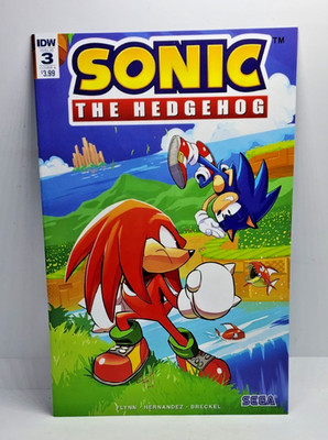 Sonic The Hedgehog #3 IDW Comics 2018 BRAND NEW UNREAD 1ST APP. OF KNUCKLES