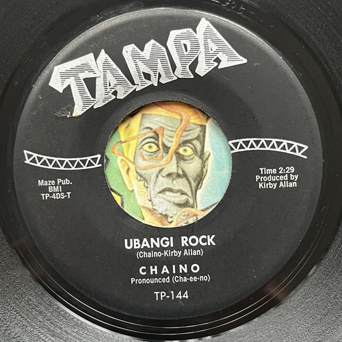 HEAR Chaino 45 Ubangi Rock / Pigmie Song tittyshaker popcorn exotica R&B EX - Bild 1 von 2