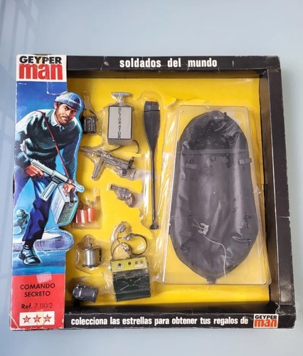 GEYPERMAN VINTAGE. REF. 7.110_2 - Caja Comando Secreto. AÑOS 70 SPAIN. - Imagen 1 de 5