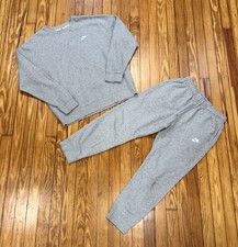 Nike Sportswear Club Fleece Gray Sweatshirt &...