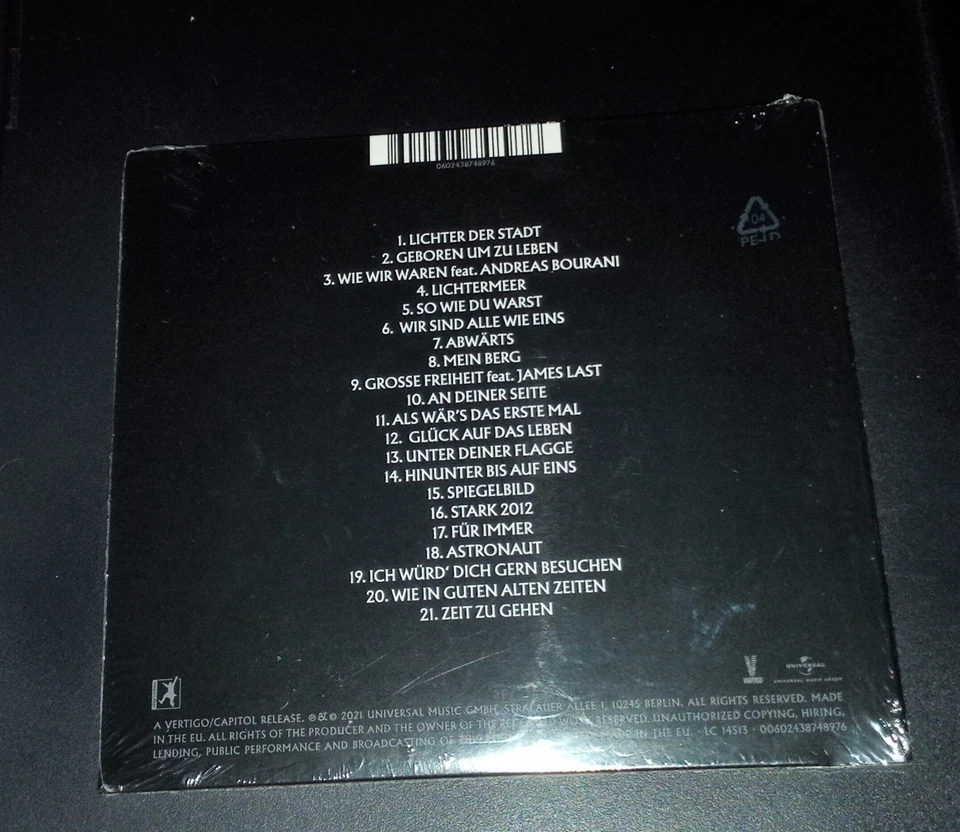 UNHEILIG LICHTERLAND BEST OF CD IM DIGIPAK SCHNELLER VERSAND NEU & OVP - Bild 2 von 3