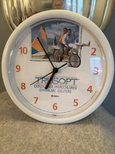 VTG Trusopt Merck Pharma Drug Rep Promo Adverting Wall Clock 2000 USA Read