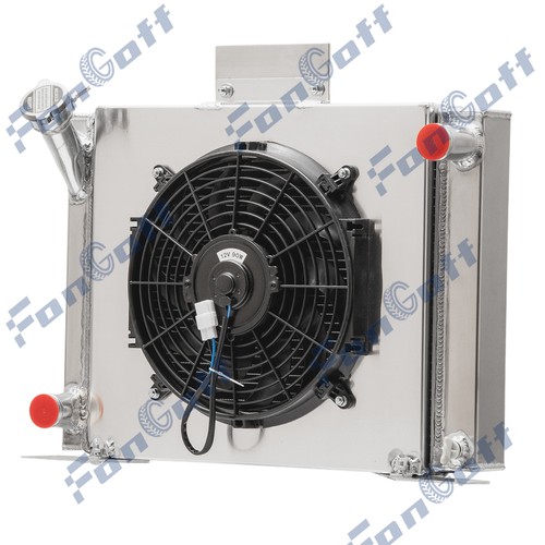3Row Radiator Shroud Fan For 1983-1994 Ford F250 F350 F59 Super Duty 6.9 7.3L V8